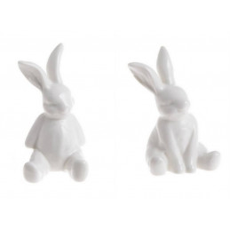 Zajączek 6,5 cm MIX 2 wzorów - 1 kpl/2 sztuki