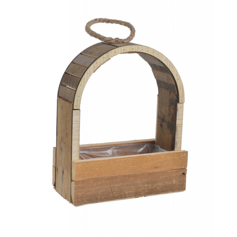 Drewniana osłonka wisząca..29cmH