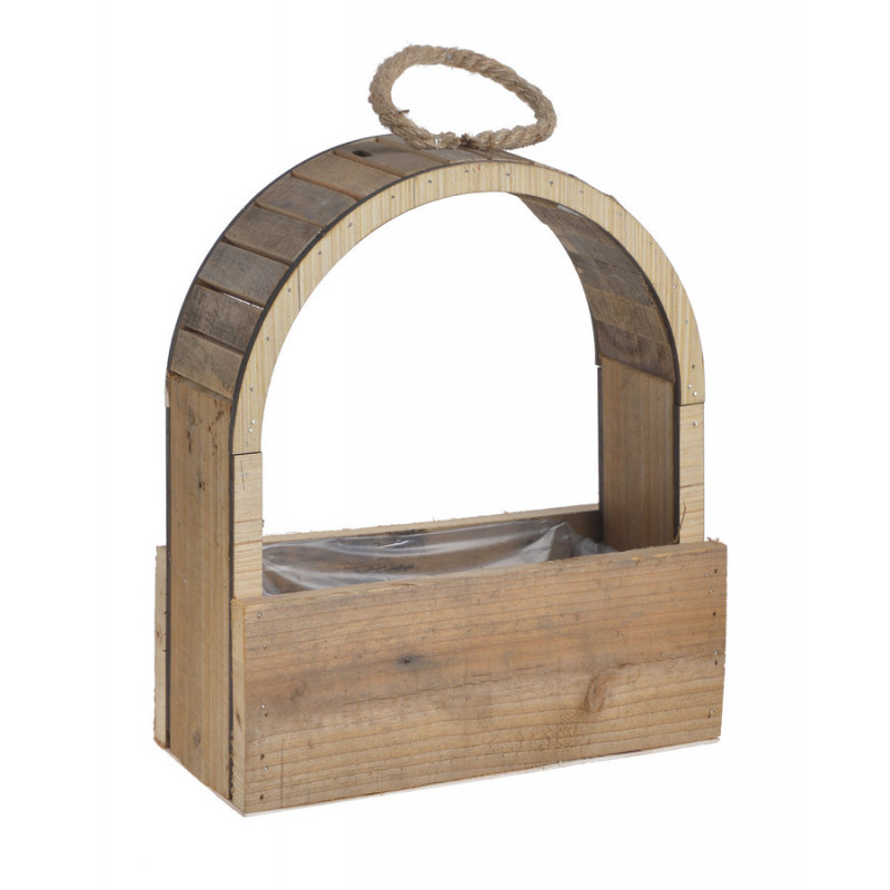 Drewniana osłonka wisząca..31cmH