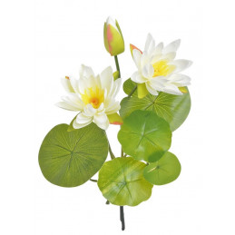 Lilia wodna 2+1 50cm - sztuczna roślina