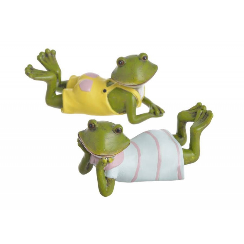 Żaba leżąca 5,5cmH...kpl/2sztuki