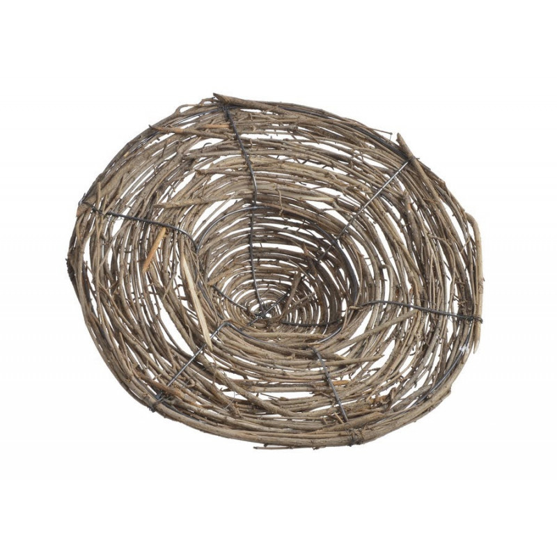 Ozdobny kapelusz wyplatany..35cm∅, 12cmH