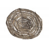 Ozdobny kapelusz wyplatany..35cm∅, 12cmH
