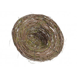 Ozdobny kapelusz wyplatany..35cm∅, 14cmH