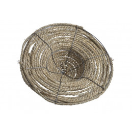 Ozdobny kapelusz wyplatany..35cm∅, 12cmH