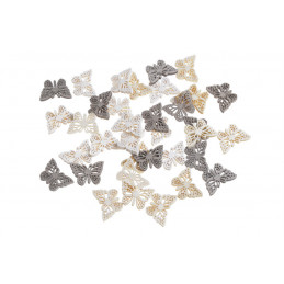 Drewniana wykrawanka - motyl 36szt/pacz...2 cm