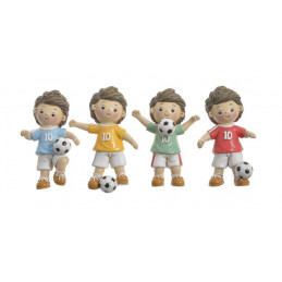 Dziecko piłkarz - magnes..7cm...komplet/4sztuki