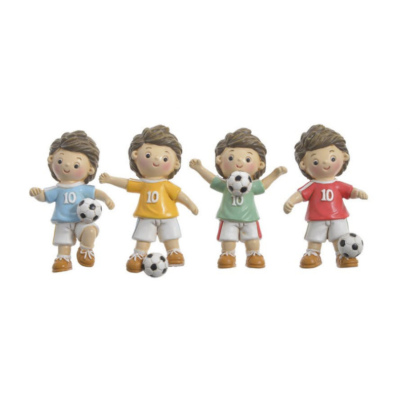 Dziecko piłkarz - magnes..7cm...komplet/4sztuki