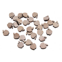 Jabłuszka wykrawane naturalne mix 18szt/pacz