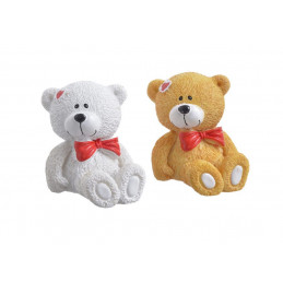 Miś 2szt-paczka..4,7cmL x 4,2cmW x 5,4cmH