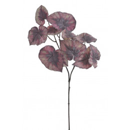 Begonia liście gałązka ..79cm - sztuczna roślina