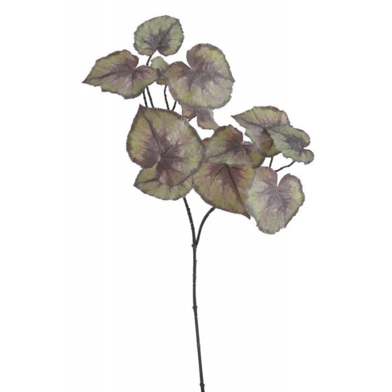 Begonia liście gałązka ..79cm - sztuczna roślina