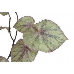 Begonia liście gałązka ..79cm - sztuczna roślina