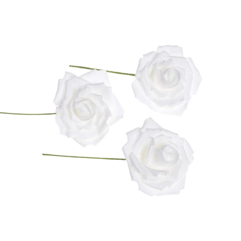 Róża piankowa duża x8..10cm