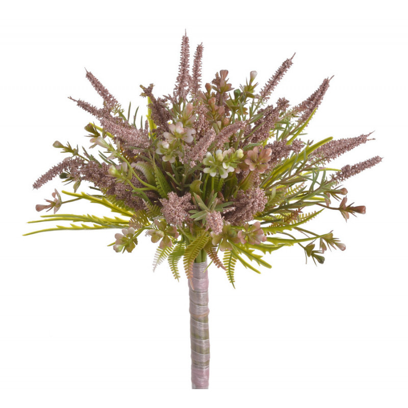 Bukiecik mieszany z wrzosem..33cm