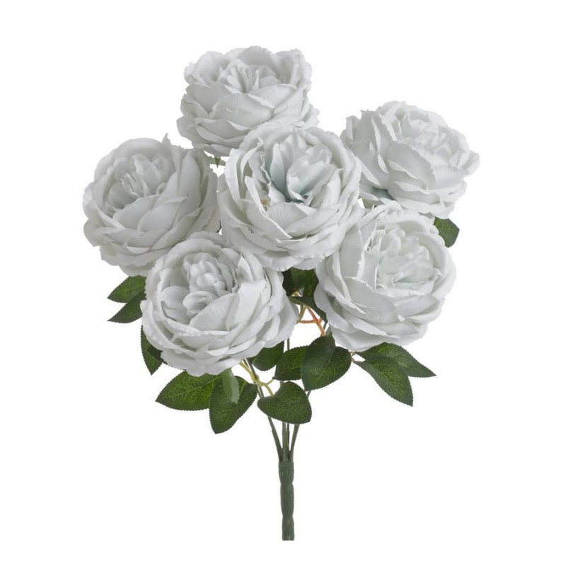 Bukiet róż x7..42cmH - sztuczna roślina