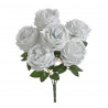 Bukiet róż x7..42cmH - sztuczna roślina