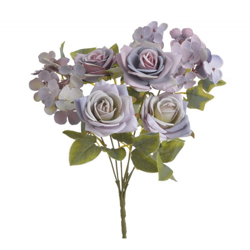 Bukiet mieszany z różą..32cm