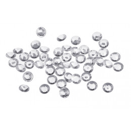 Diamenciki paczka 96szt...1cm...transparent