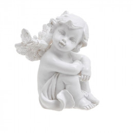 Aniołek przypatrujący się z boku..7cm