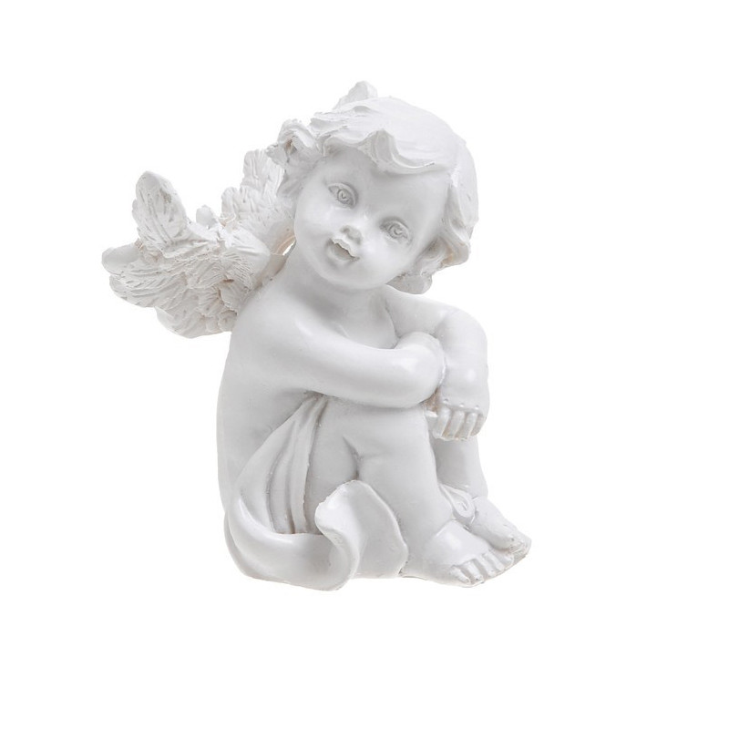 Aniołek przypatrujący się z boku..7cm