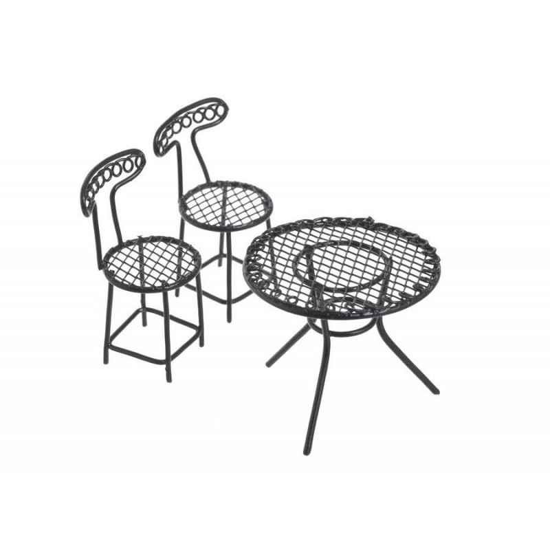 Zestaw mebli metalowych 3szt-kpl