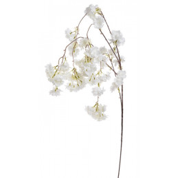 Gałązka kwitnącej wiśni 140cm - sztuczna roślina