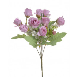 Bukiecik różyczek x10..30cm - sztuczna roślina