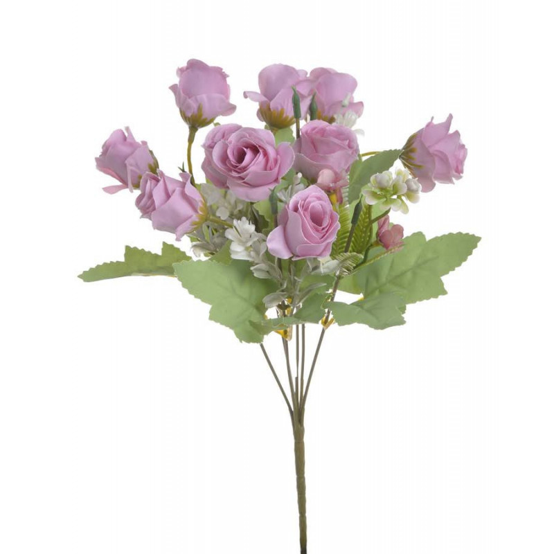Bukiecik różyczek x10..30cm - sztuczna roślina