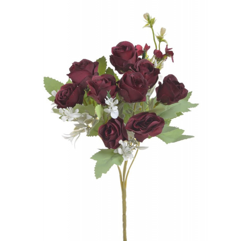 Bukiecik różyczek x10..30cm - sztuczna roślina