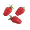 Truskawka z szypułką - pacz 12szt...6cm