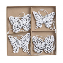 Motylki zawieszki 8szt/kpl...6cm