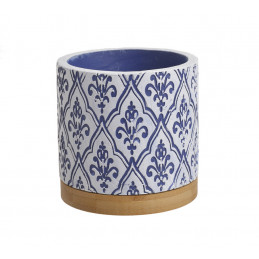 Osłonka cementowa z podstawką..10,5cm∅ x 10,5cmH