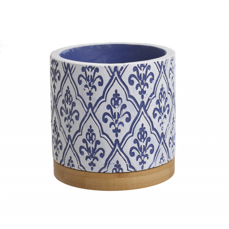 Osłonka cementowa z podstawką..10,5cm∅ x 10,5cmH