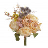 Bukiet mieszany z różą x3...38 cm -sztuczna roślina