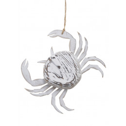 Drewniana zawieszka krab..23,5cmL