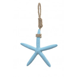 Rozgwiazda zawieszka..12cmL x 1,5cmW x 12,5cmH (8cm sznurek)