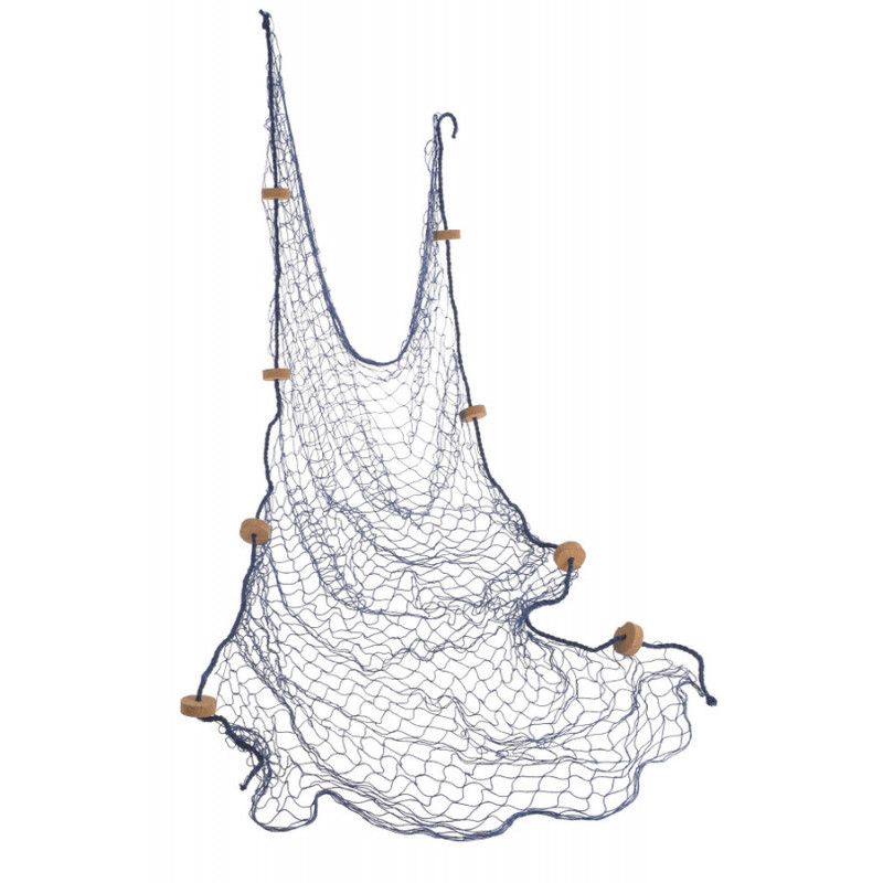 Dekoracyjna sieć rybacka..126cmL x 115cmW