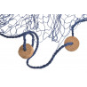 Dekoracyjna sieć rybacka..126cmL x 115cmW