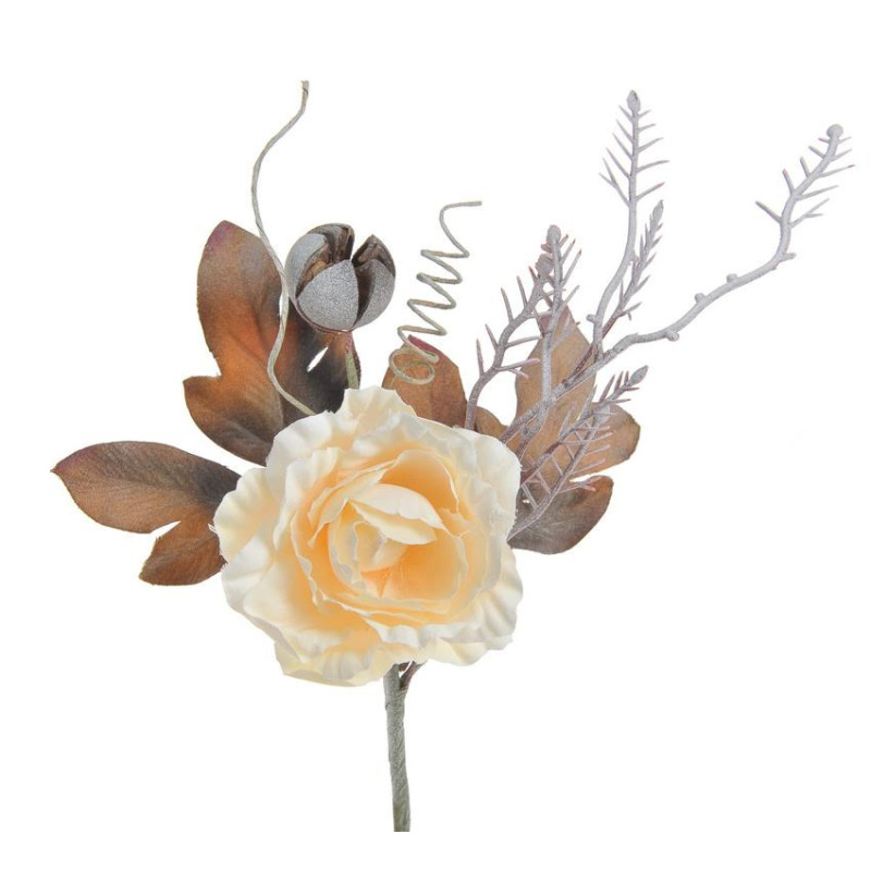 Róża pik..23 cm - sztuczna roślina