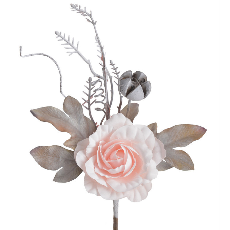 Róża pik..23 cm - sztuczna roślina