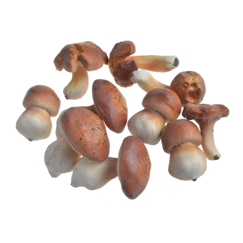 Grzyby 10sztuk/paczka..9cm-7cmH - art. dekoracyjny