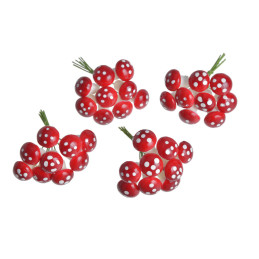 Sztuczne muchomory piki, 36sztuk/paczka... 7cmH