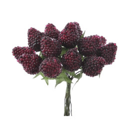 Malinki w pęczku H11cm, 12pcs/pęczek - komplet-12 pęczków