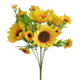 Bukiecik słoneczników..33cm - sztuczna roślina