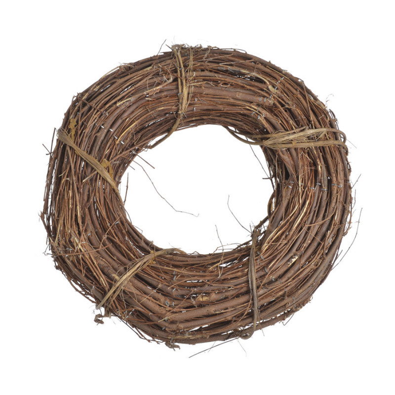 Wianek wyplatany 35cm NATURA