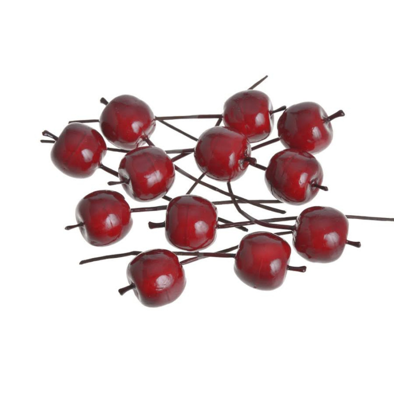 Sztuczne jabłuszka na piku..12cmH (3cmH)