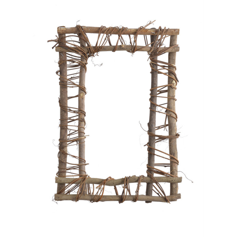 Wiklinowa ramka - prostokąt 40x28cm
