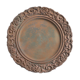 Talerz dekoracyjny 36cm RUSYT..36cmØ