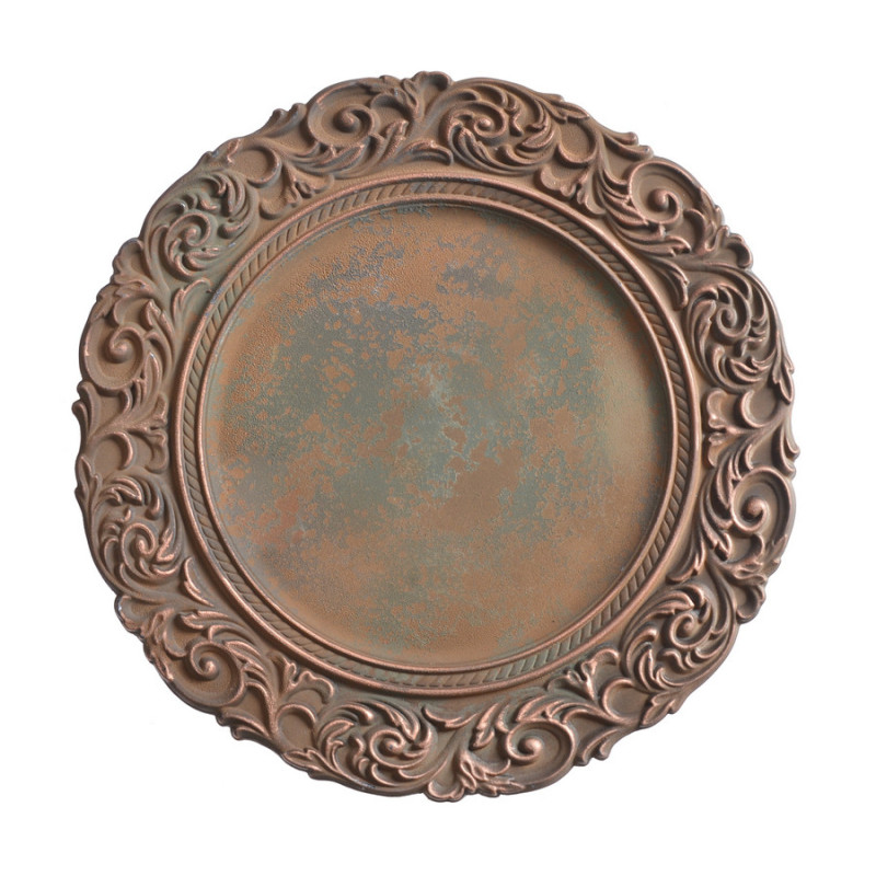 Talerz dekoracyjny 36cm RUSYT..36cmØ